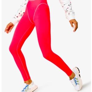 Adam Selena French Cut Leggings: Hot Pink Size Medium